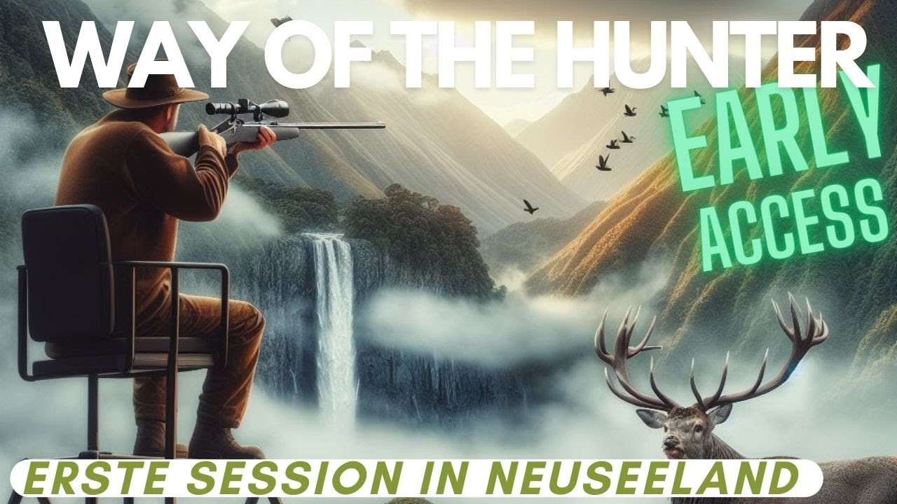 Neue Karte Neuseeland Tripods, Lodge und unglaubliche Landschaft Way of the Hunter deutsch