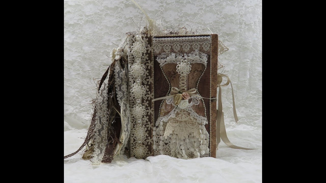 Old Lace Journal featuring KS4U Trims and Laces