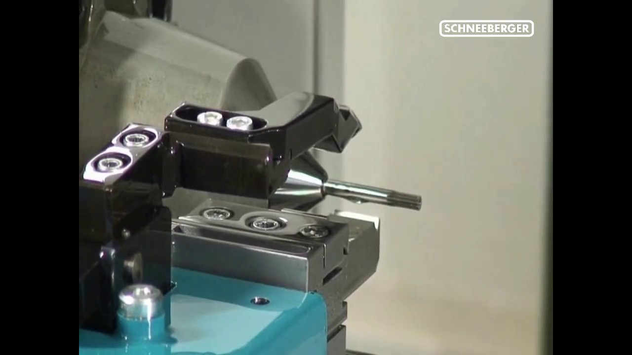 Torx HSS Punch production on Schneeberger CNC tool grinder