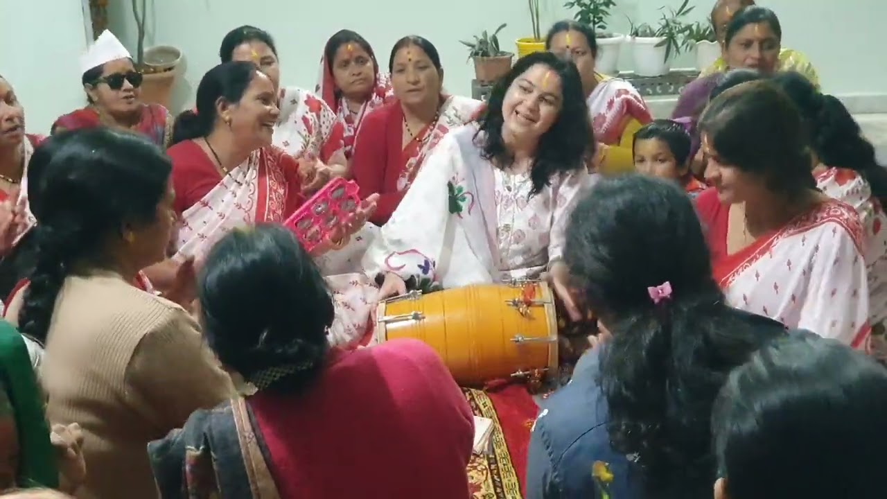 दही लुटे नन्द को लाल,dahi lute nand ko laal,khushi joshi holi,new letest kumauni holi।