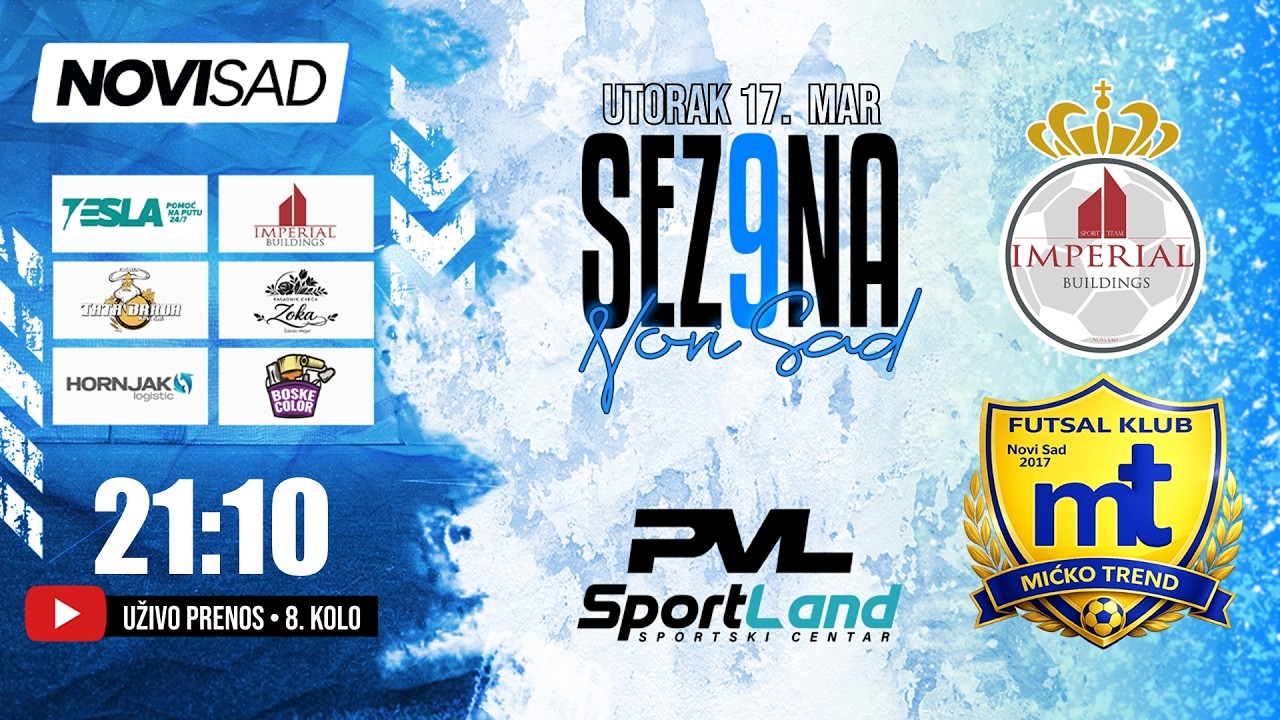 IMPERIAL BUILDINGS - KMF MIĆKO TREND | PVL NOVI SAD | S9:K8