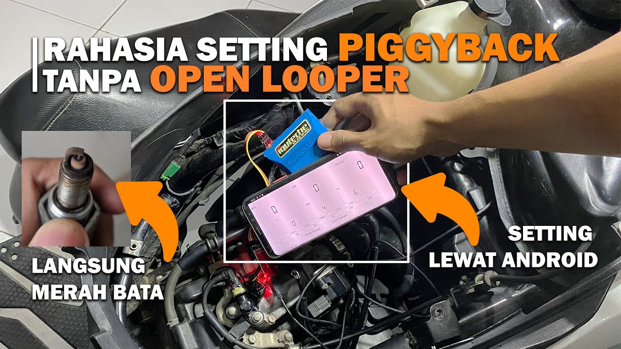 Rahasia Setting Piggyback Tanpa Openlooper | Vario 125 150 PCX NMAX Aerox