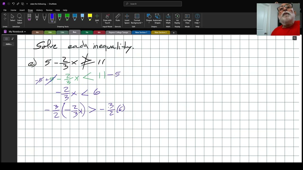 SOLVE THIS INEQUALITY 1
