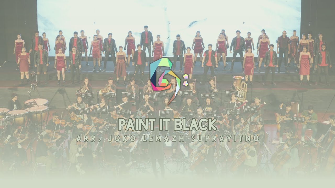 Paint it Black by The Rolling Stones Arr. Joko Lemazh Suprayitno - PSM Cantus Firmus