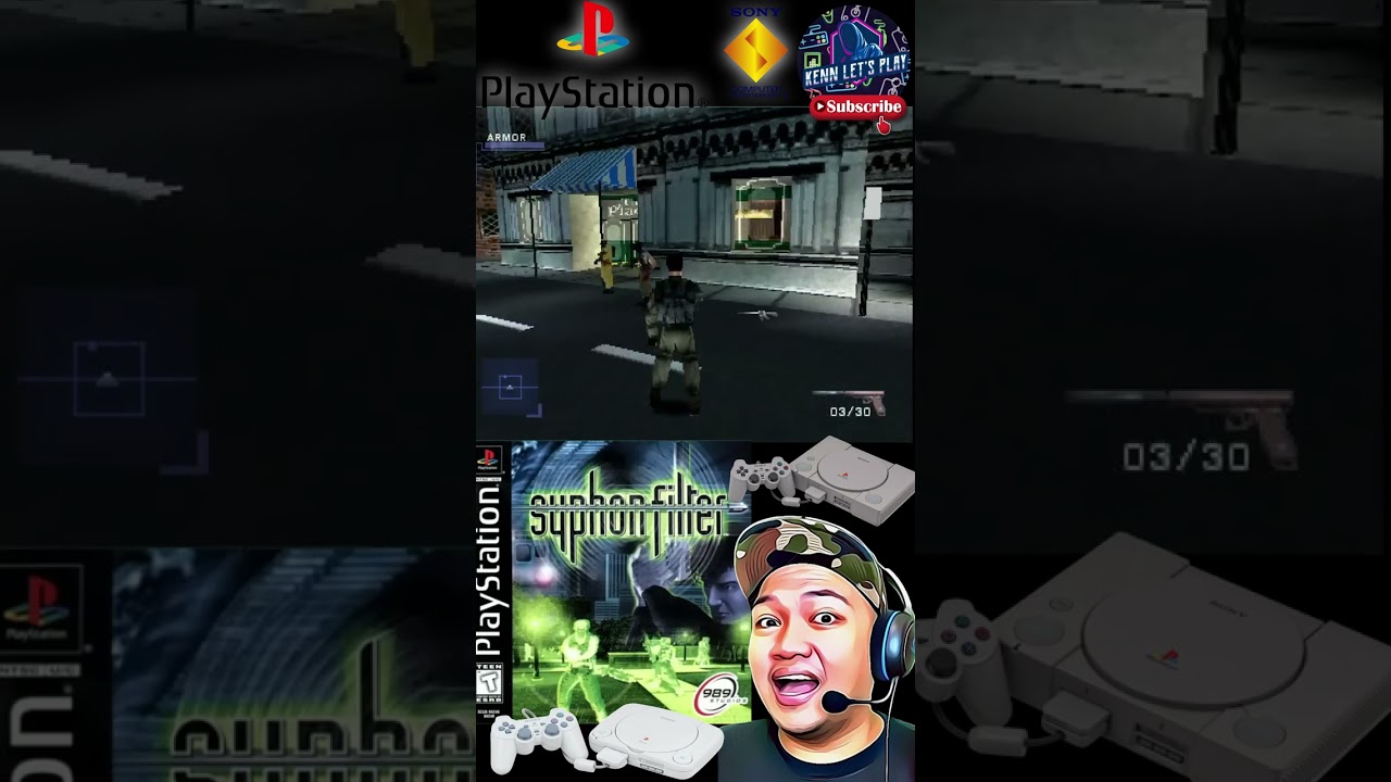 Syphon Filter - PS1 | PSOne | PlayStation 1 | PSX #retrogameshorts #ps1 #psone #playstation1