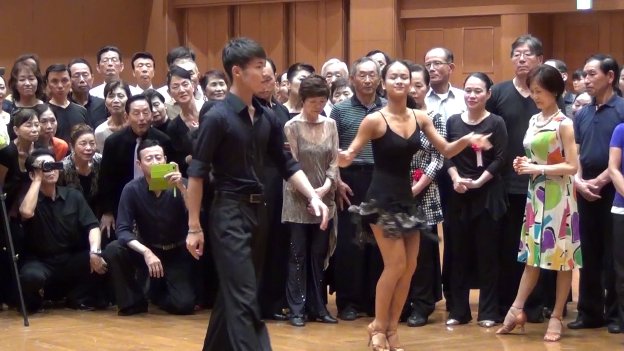 2017jdsf熊本｜ＤＳフェスティバル｜講習｜ラテン｜藤井・吉川｜ｴｸｻｻｲｽﾞ｜②Cam