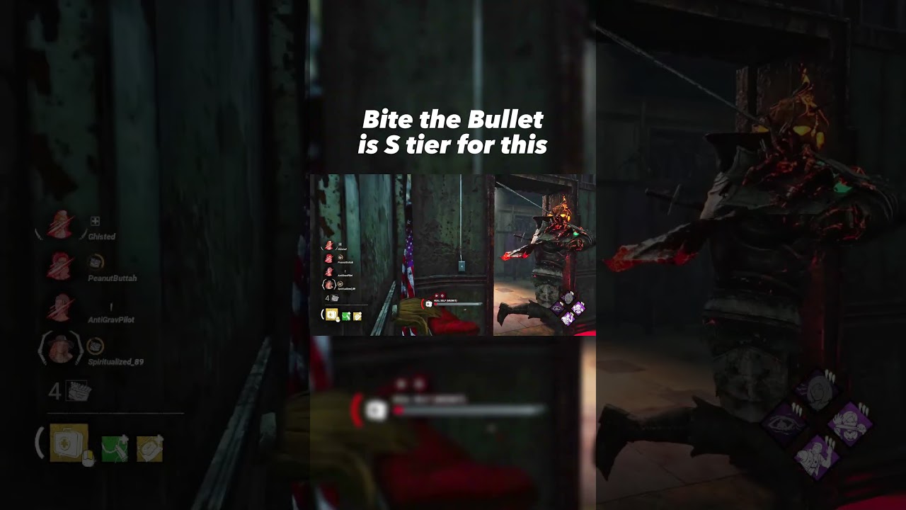 Bite the Bullet is an S+ Tier perk for this | #Deadbydaylight #dbdclips #dbd