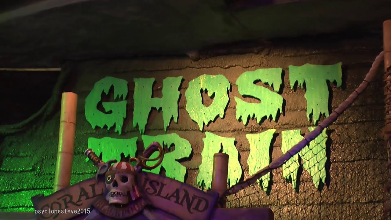 Ghost Train, Coral Island Blackpool NEW LOOK 2015.