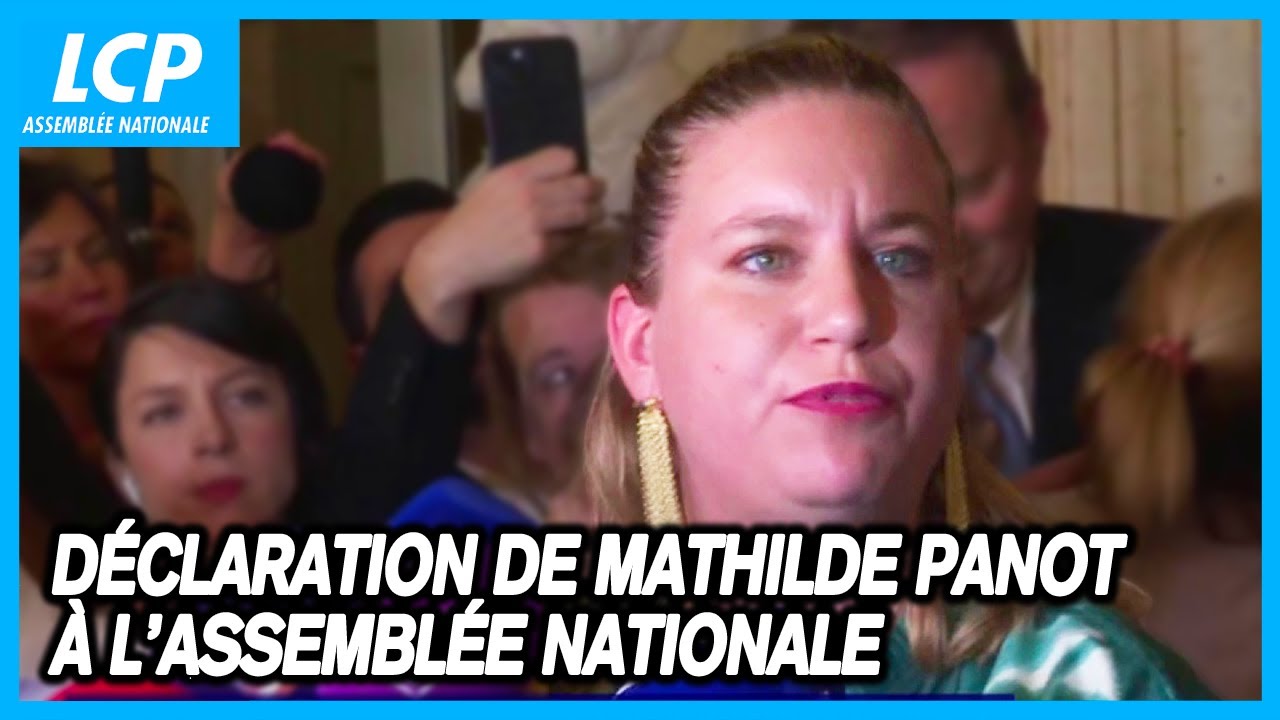Déclaration de Mathilde Panot à l’Assemblée nationale - 18/07/2024