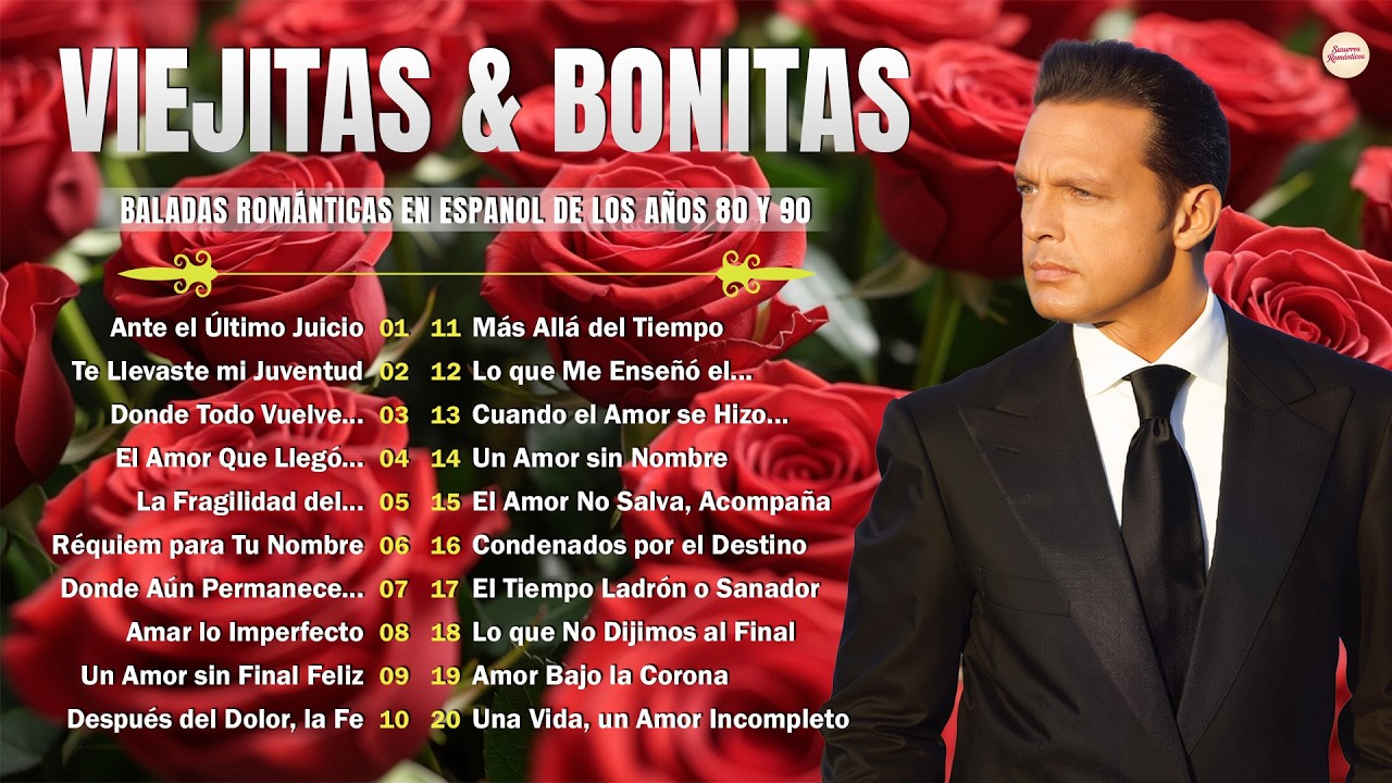Canciones Inolvidables de Luis Miguel, Leo Dan, y Sandro ❤️ Revive los Éxitos Antiguos