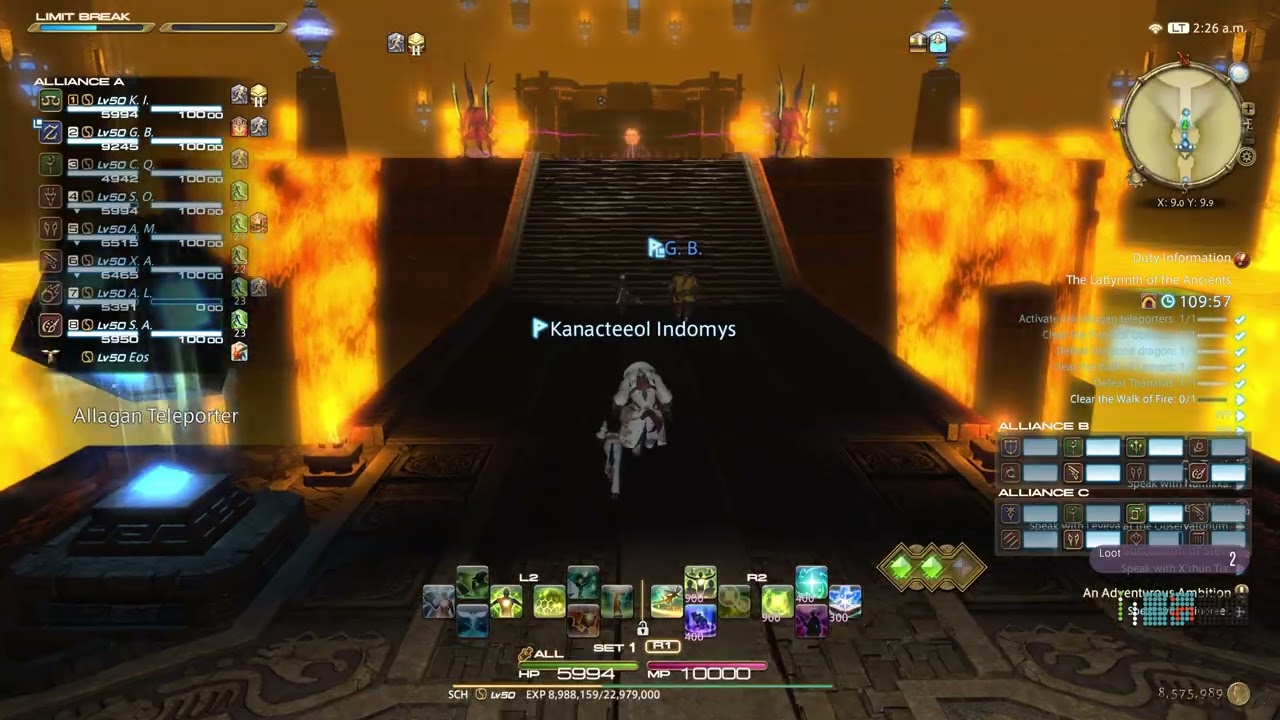 [FFXIV  Roulette's] SCH 98-99 | Chill Pure Gaming Vid | No Commentary,   Relax and Enjoy | 4K 60FPS😎