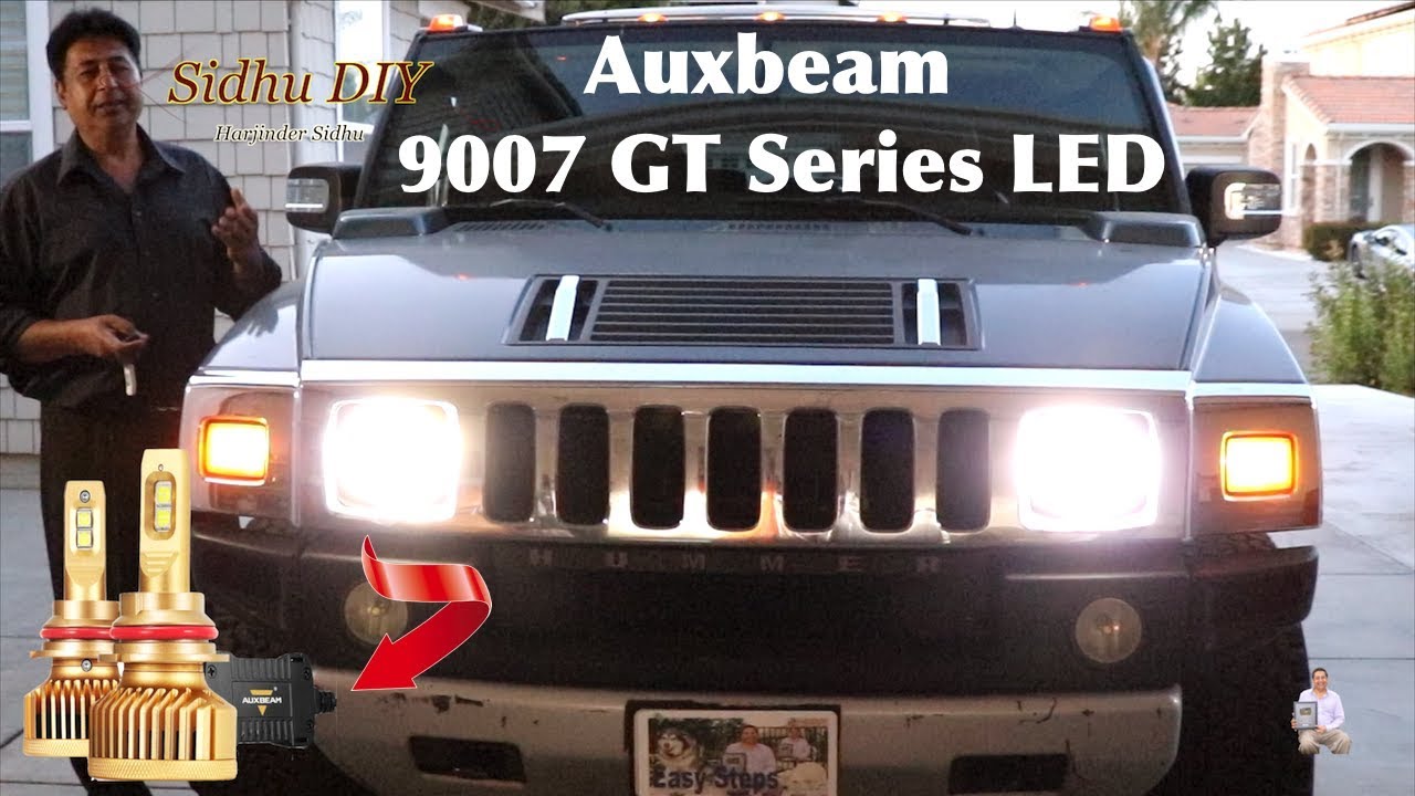 Upgrade HUMMER Headlight Bulbs To LED | H2 HUMMER LED Upgrade