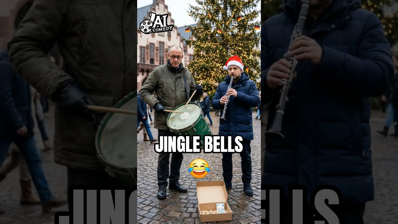 Dzwoneczki z Zełenskim i Friedrichem Merzem 😂