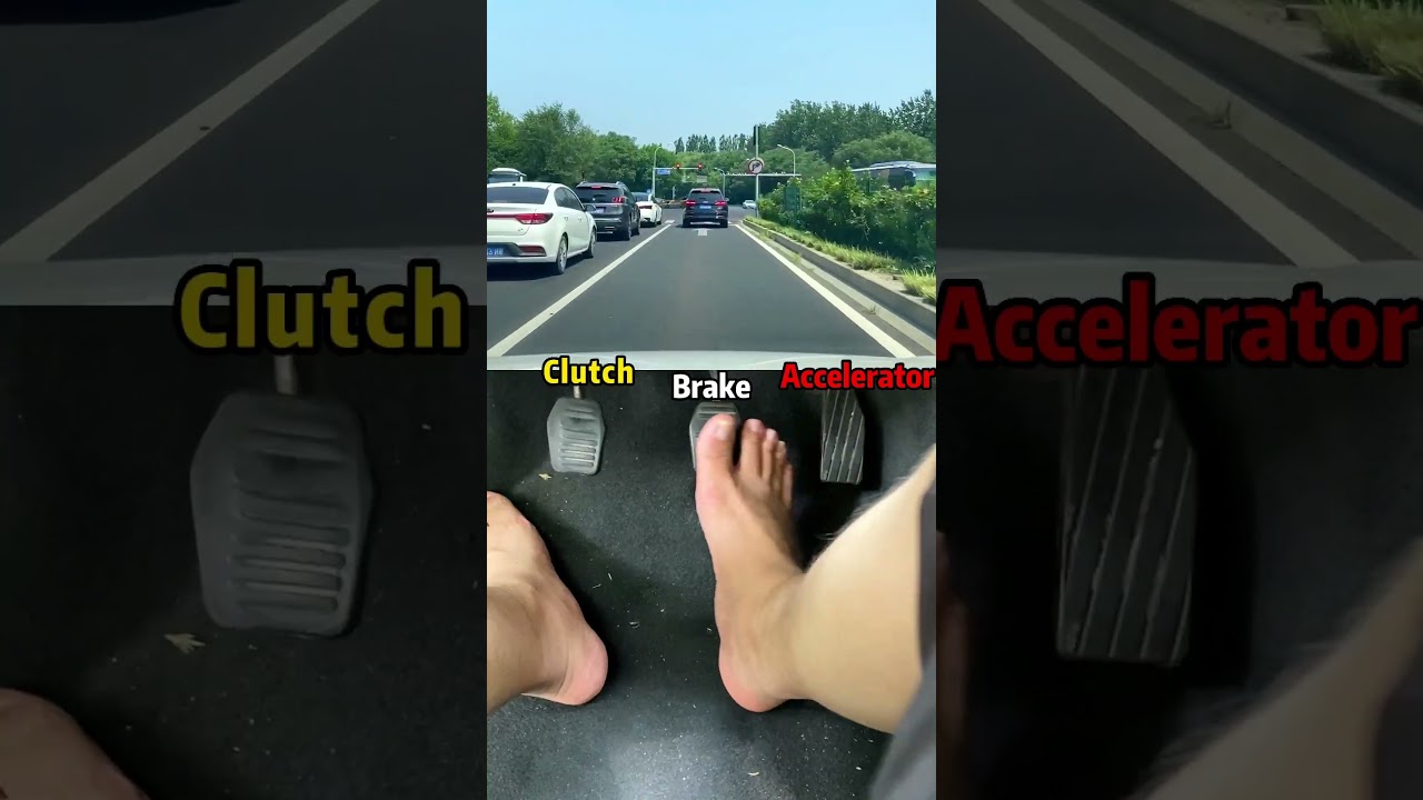 Do I have to use the clutch when parking?#car #driving #tips #manual #carsoft #howto #skills #drive