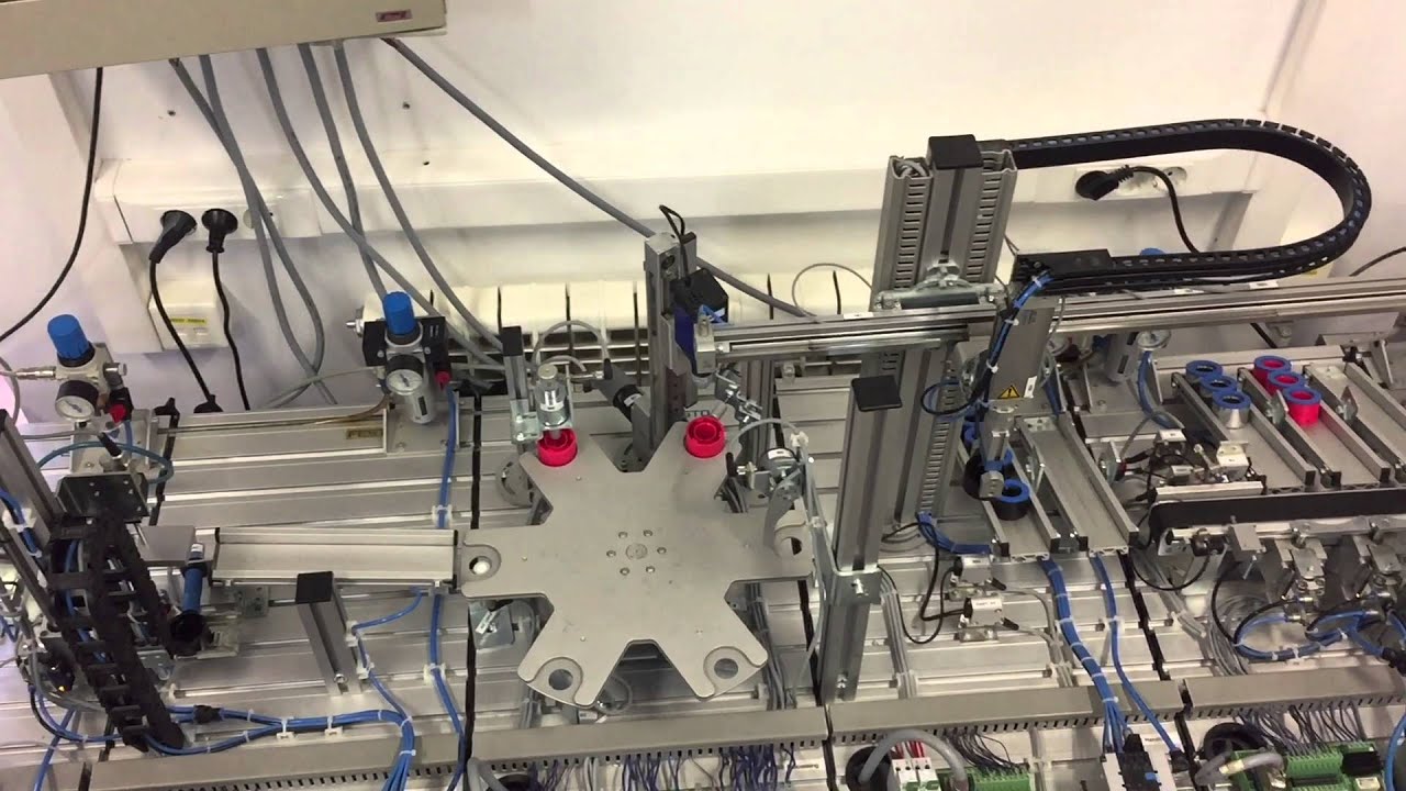 FESTO HD Sistema de Producción Modular MPS, autómata SIEMENS S7 300