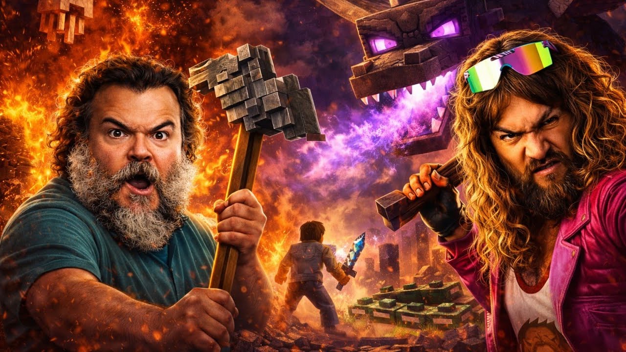 Minecraft Full Movie Explained in Hindi | Steve vs Ender Dragon Final Battle | Complete Story Recap