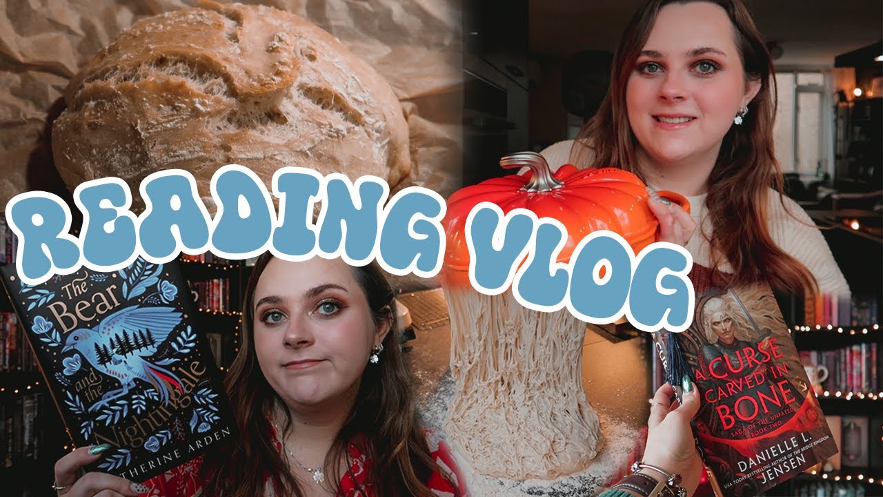 🍞📖MY BIRTHDAY & BAKING MY FIRST BREAD📖🍞✦ Reading Vlog #171
