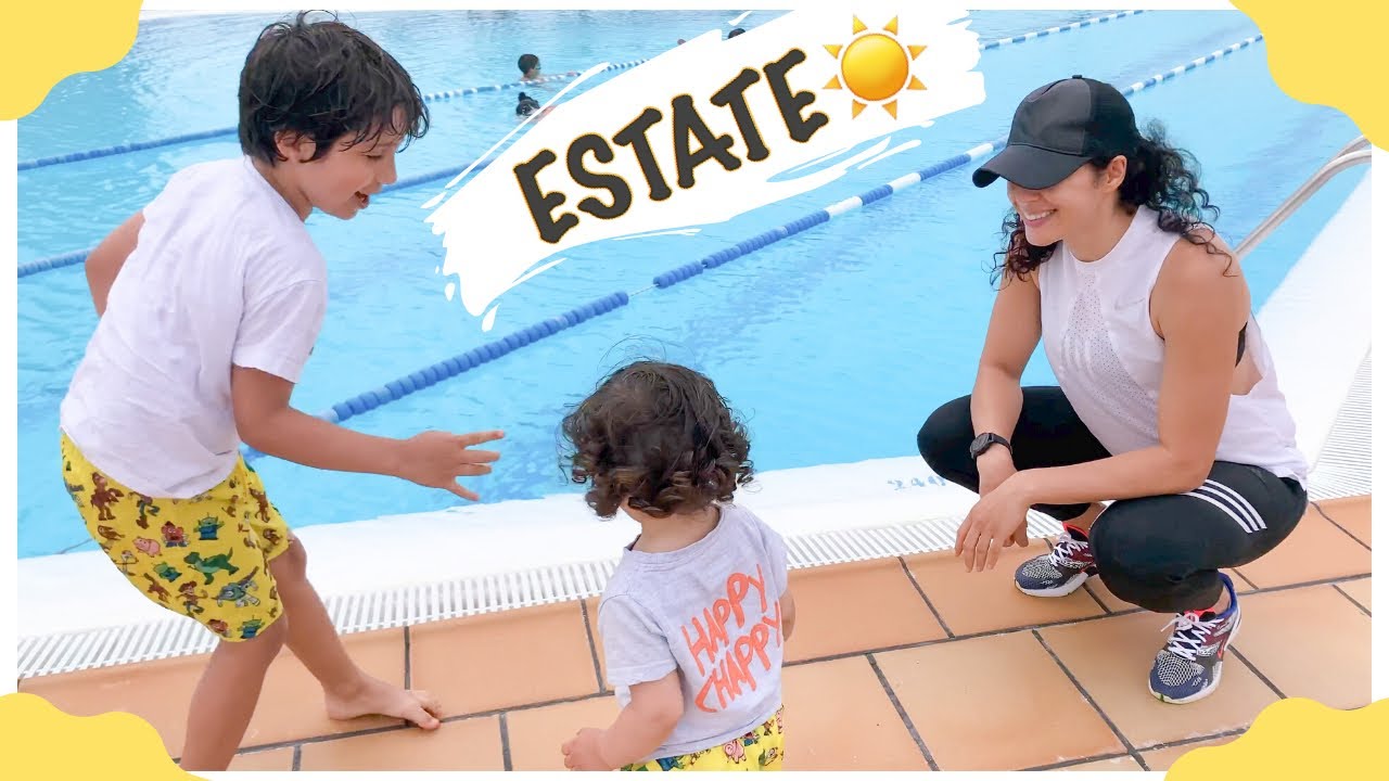 ANDIAMO IN PISCINA E PREPARO I MUFFIN PROTEICI | Family Vlog 12 Luglio 2020
