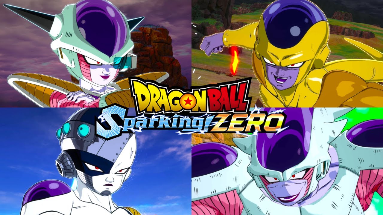 Dragon Ball Sparking Zero - All Frieza Transformations, Supers & Ultimates (4K 60FPS)