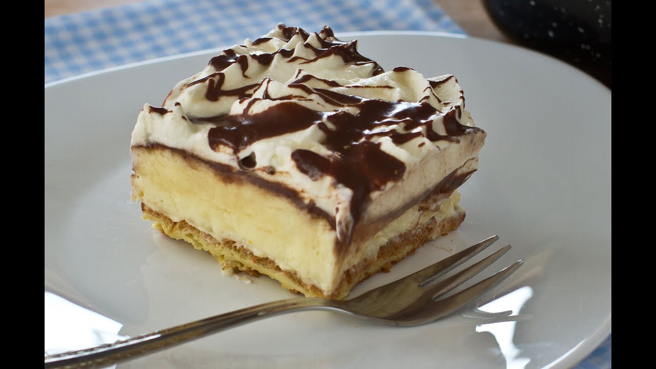 Prăjitura ”ecler” la tavă | Tray Bake Eclair Cake (Eng Sub CC) | Laura Laurentiu