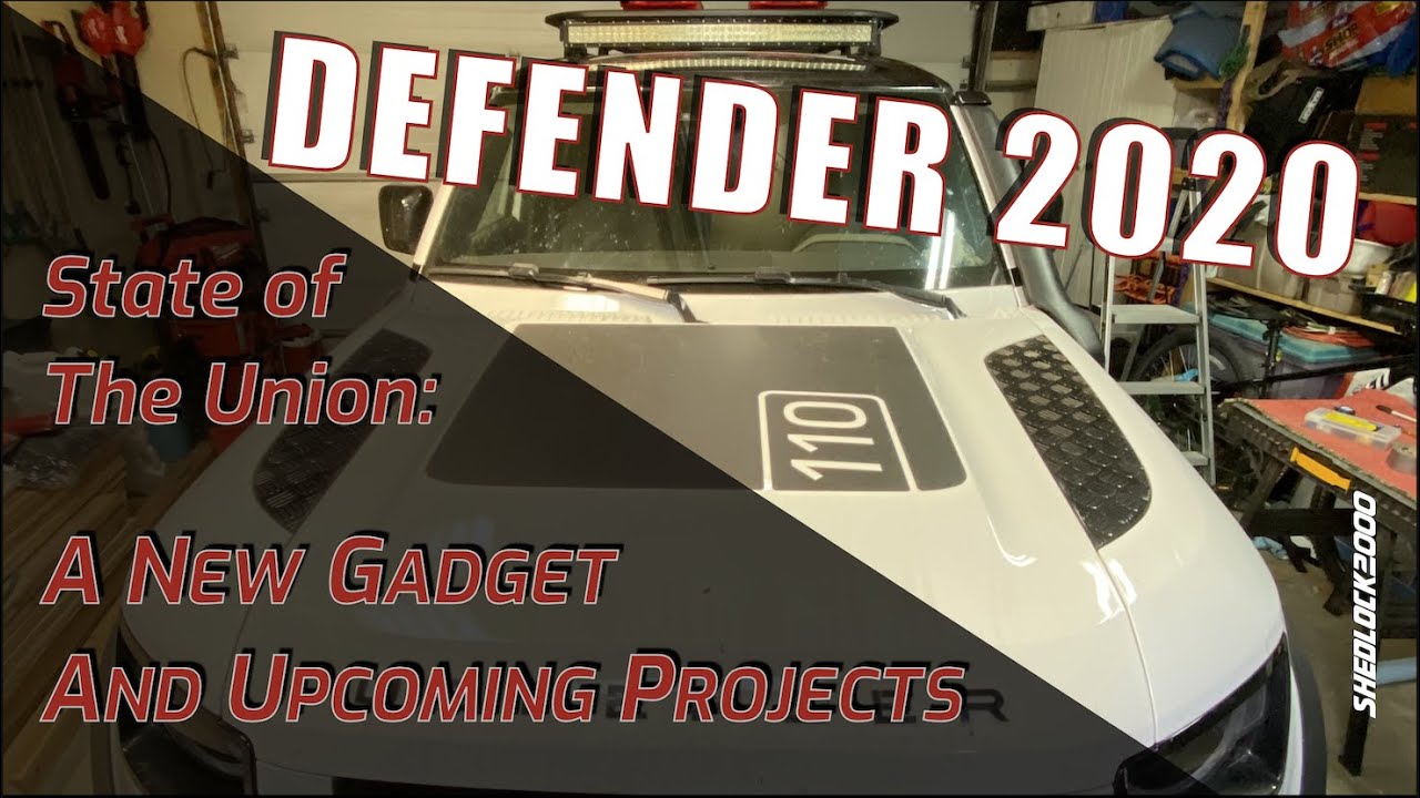A New Defender Gadget from Defender3D and Upcoming Projects! #newdefender #landrover #l663 #defender