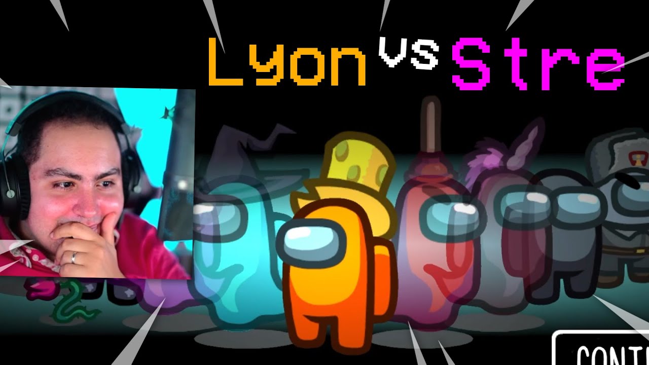 LYON vs STRECATTO su AMONG US IN LIVE CON I FAN!!