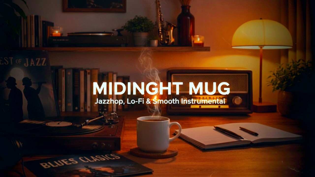 Midnight Mug | Smooth Jazzhop & Lo-Fi Beats to Relax/Study