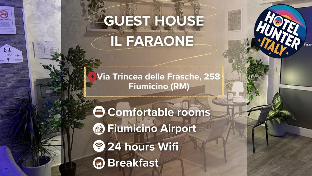 Guest House Il Faraone | Rome, Italy | Hotel Review 🌟