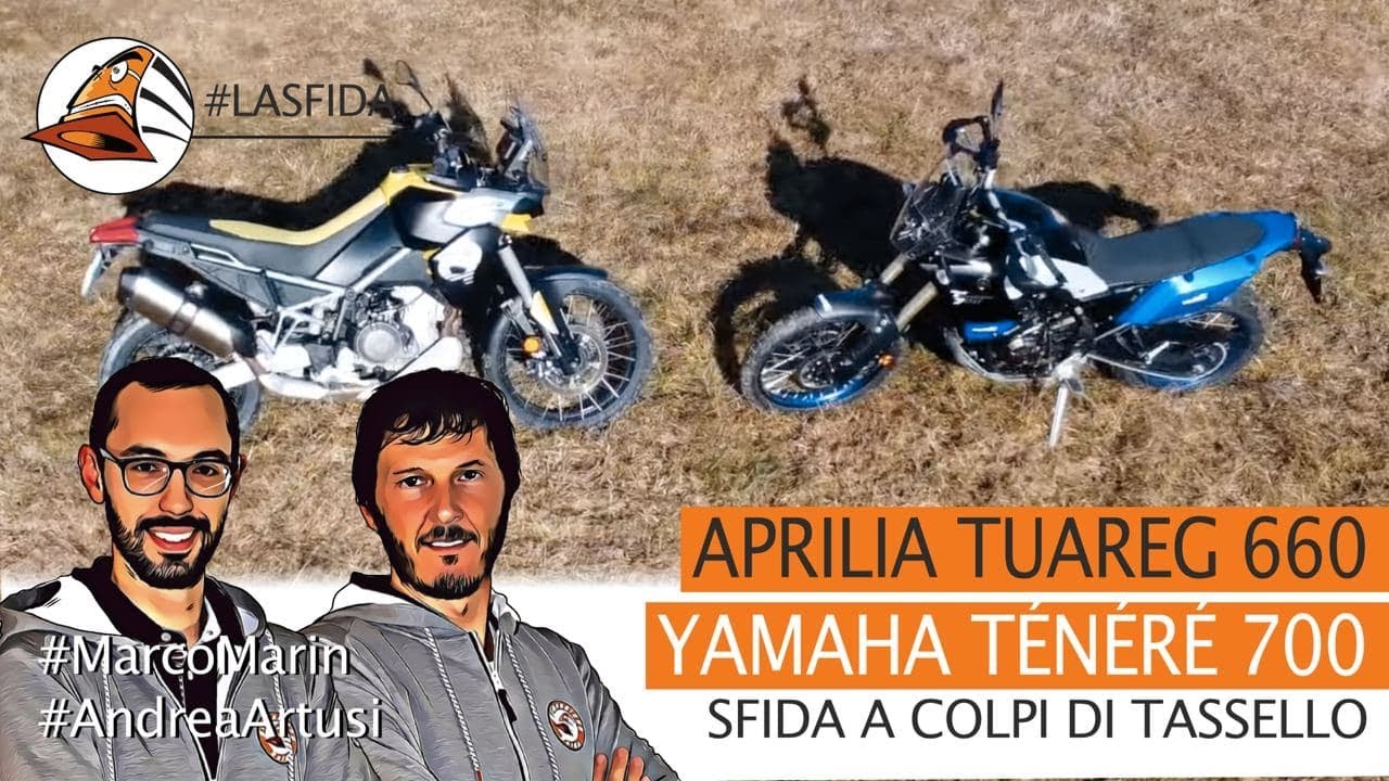 Aprilia Tuareg 660 VS Yamaha Ténéré 700 [ENG.SUB]
