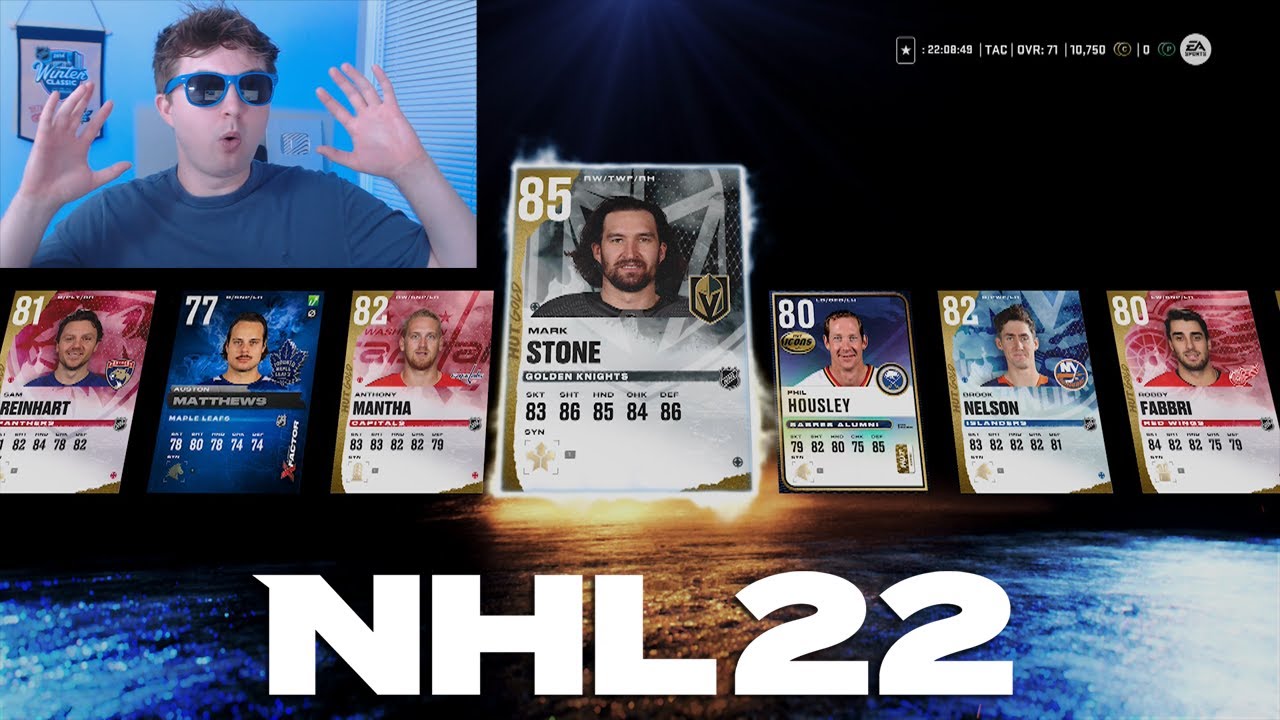 NHL 22 HUT - HUGE FIRST PACK OPENING!