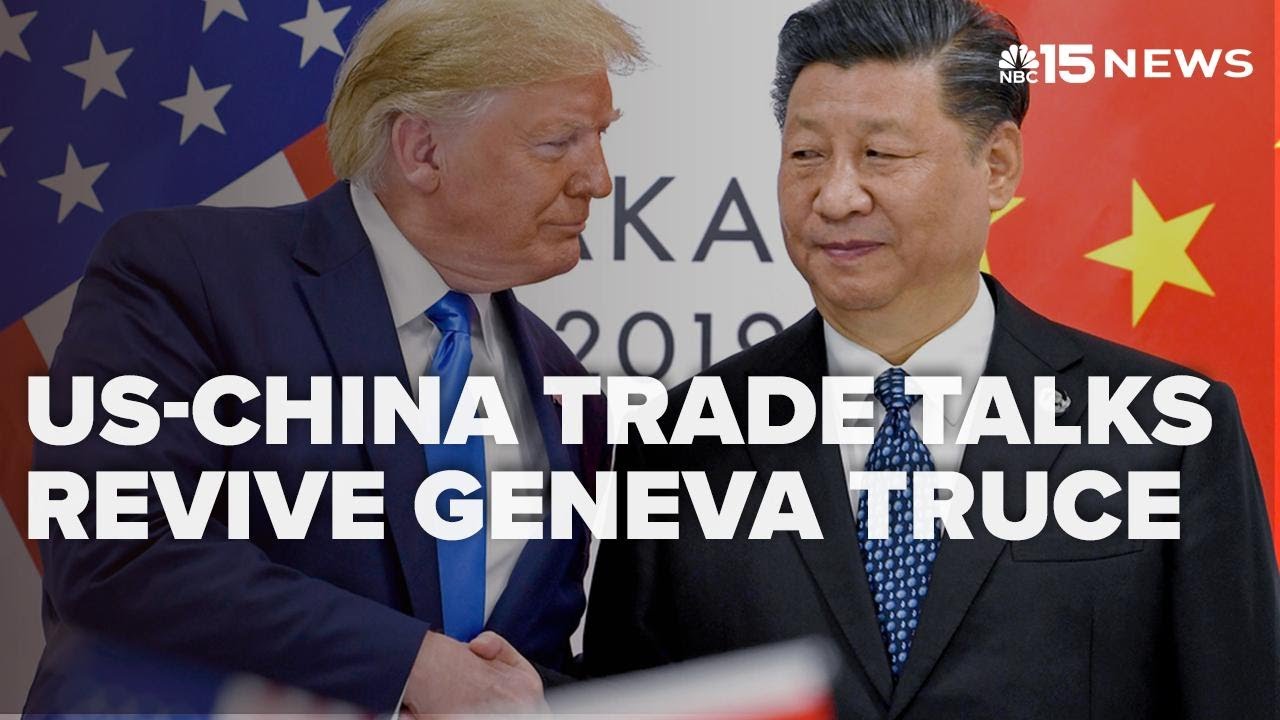 US China talks end with revival of Geneva truce, Trump confirms 55% tariffs on China