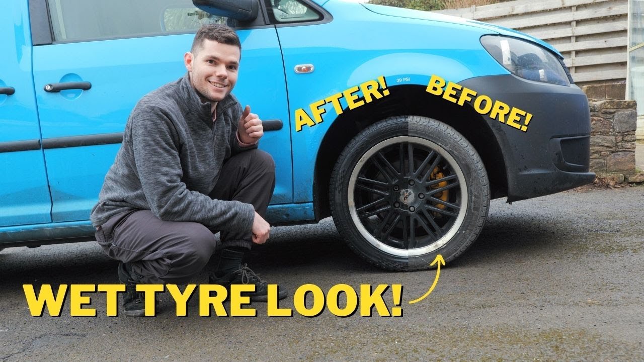 WET TYRE SHINE! - Autoglym Instant Tyre Dressing