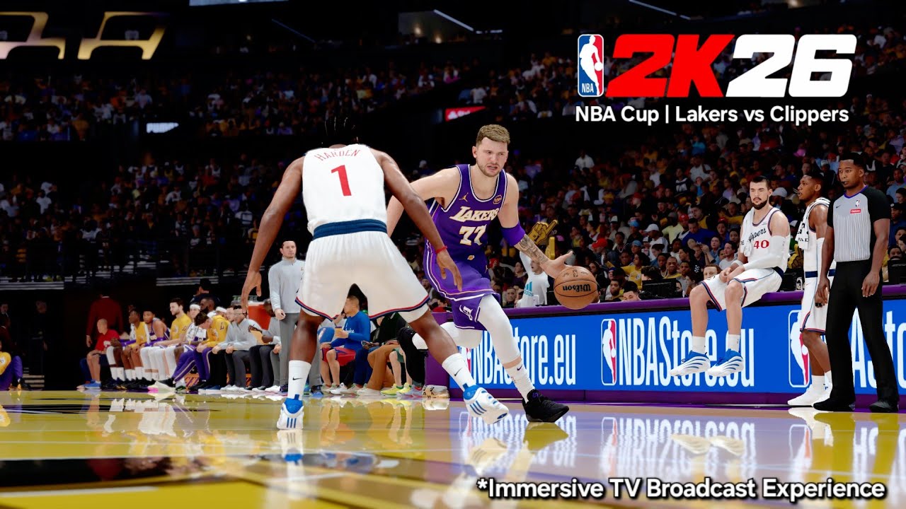 NBA 2K26 | Lakers vs Clippers NBA Cup | Realistic Gameplay