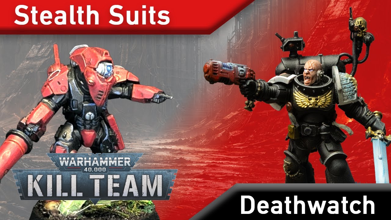 Stealth Suits vs Deathwatch: Warhammer 40k Kill Team Battle Report