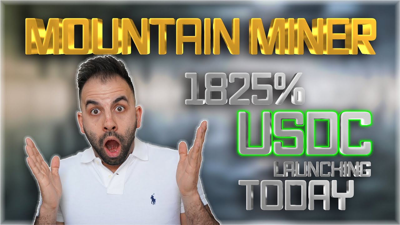 3RD MOUNTAIN MINER!!! LAUNCHING TODAY 5% USDC DAILY COMPOUNDING 1825% APR?! NEW STABLECOIN MINER