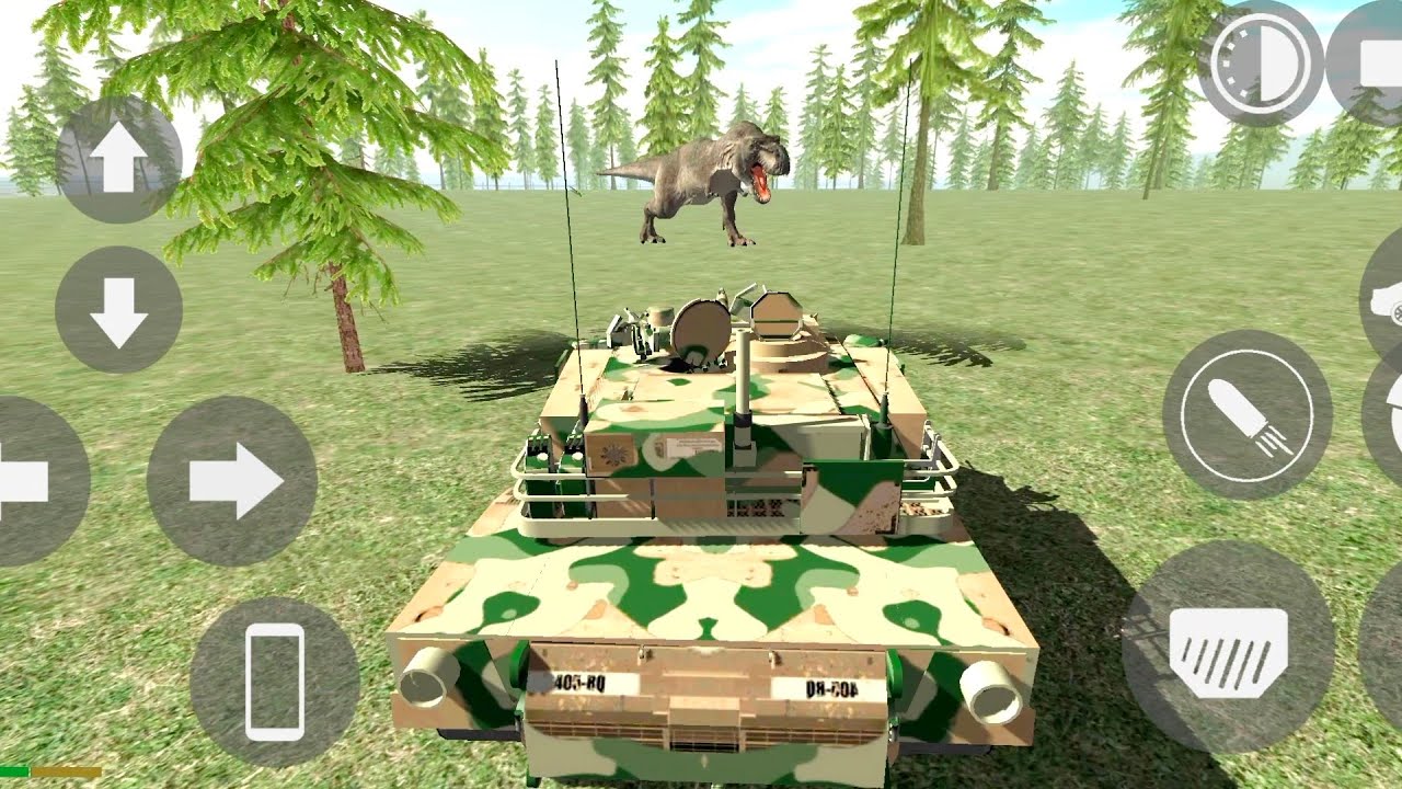 Indian Bikes Driving 3D All DINOSAUR attack my New TANK
