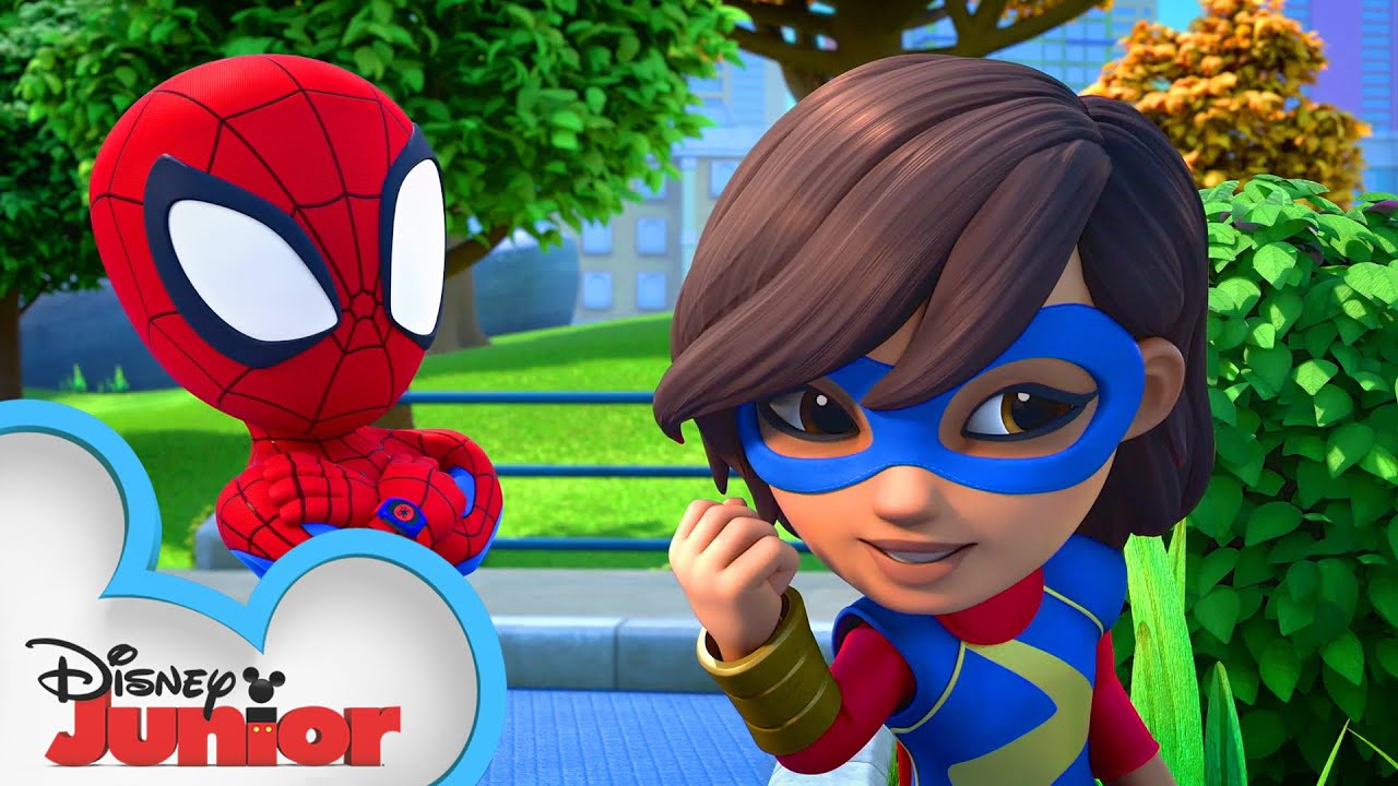 Meet Spidey and his Amazing Friends Short 8 | Monkeying Around | @disneyjunior @MarvelHQ