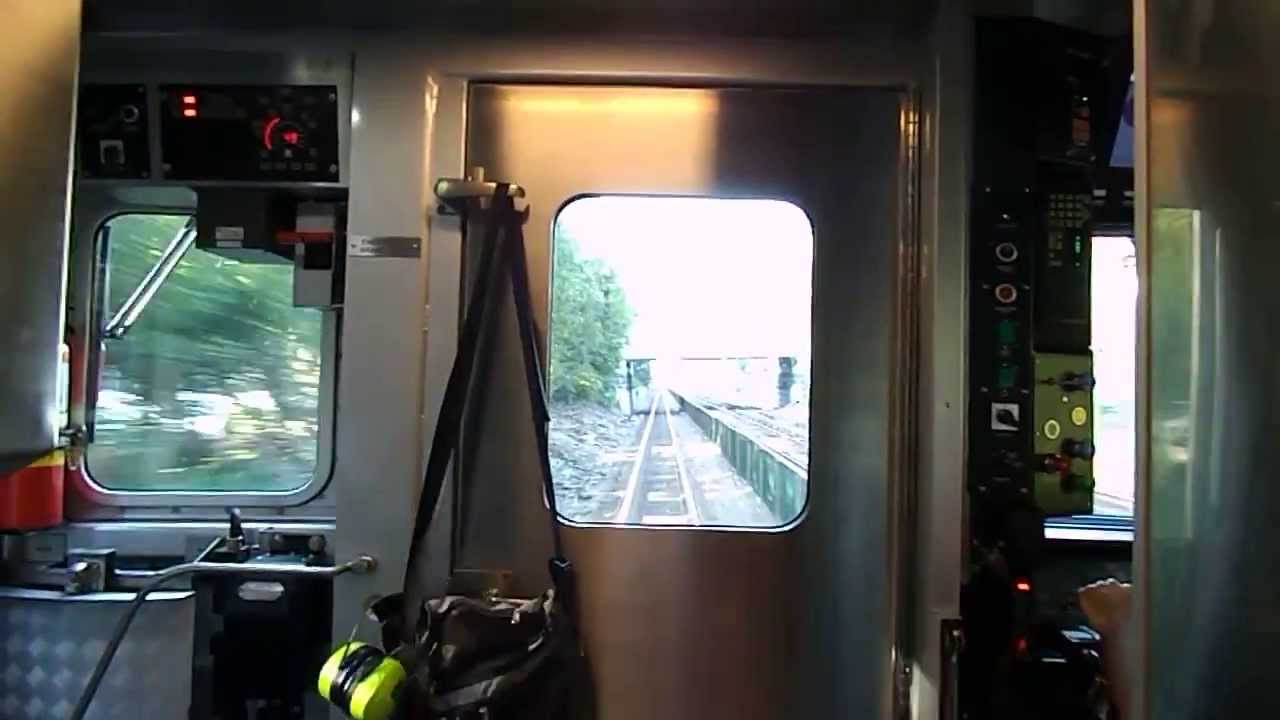 MBTA HD EXCLUSIVE: Hyundai Rotem Cab 1814 on the Haverhill Line (Enthusiastic Conductor)