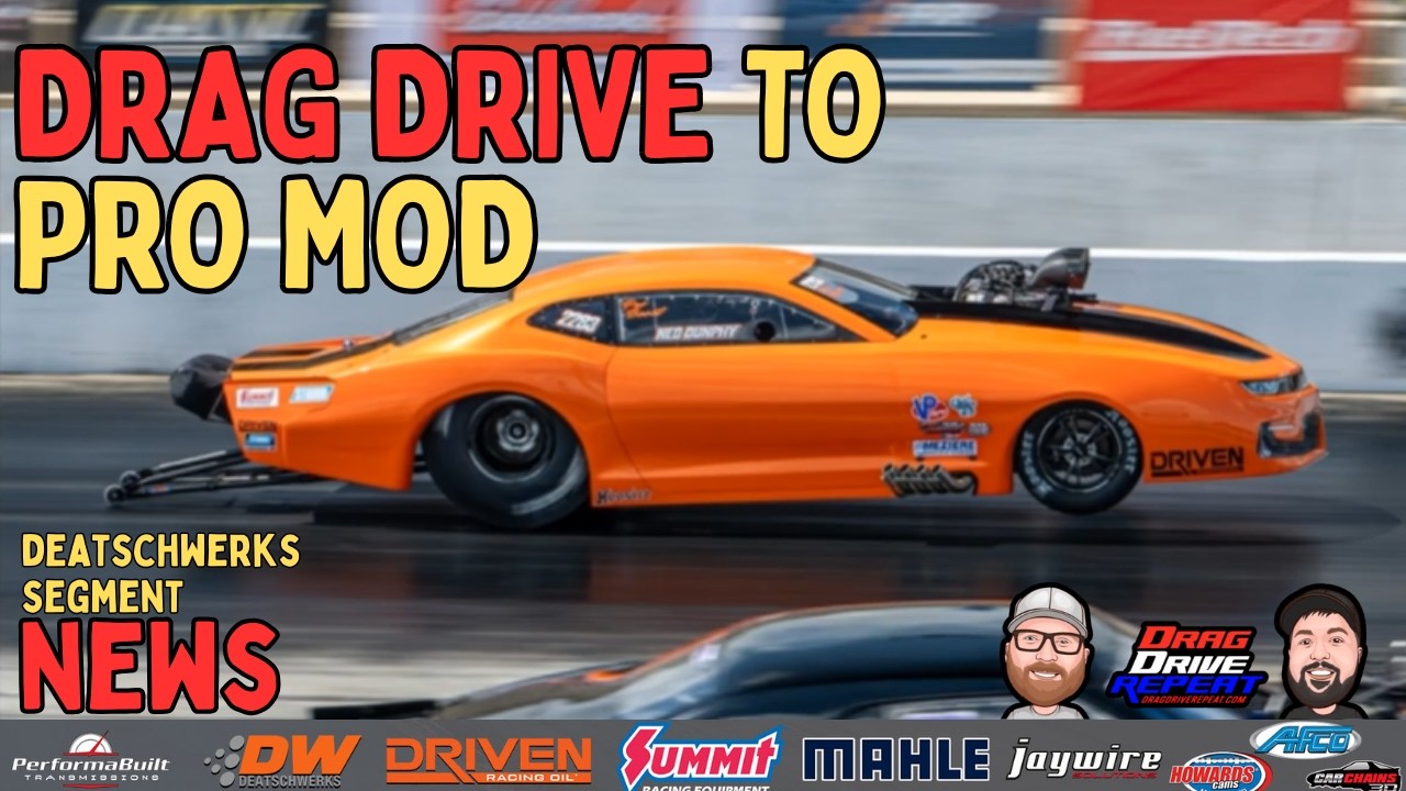 .009 Самый быстрый! Нед Данфи вывел Pro Mod Field на испытания PDRA.