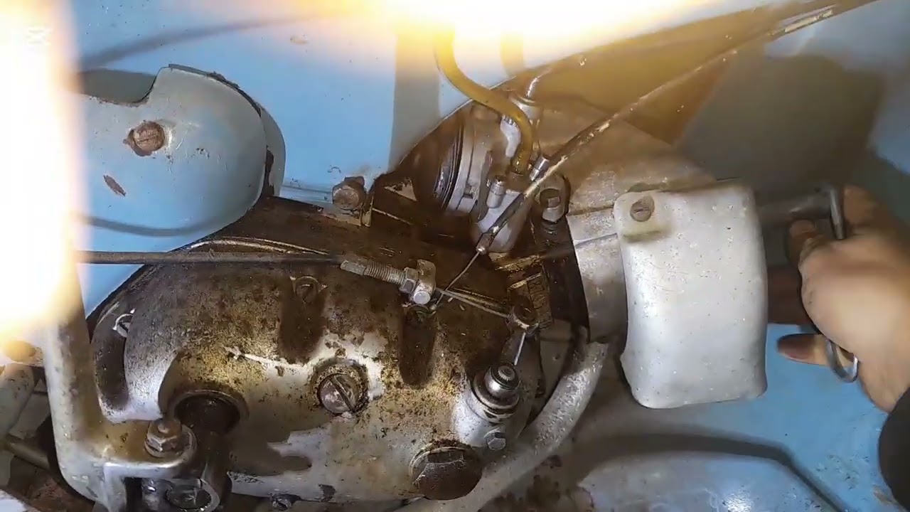 Puch DS50 erster Start seit über 30 Jahren