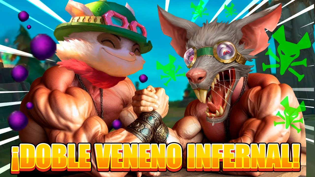 ¡TEEMO Y TWITCH AP, EL DÚO TÓXICO! 💀 DOBLE VENENO DESTROZAN A DARIUS - ¡'DEJAD DE CAMPEAR'!