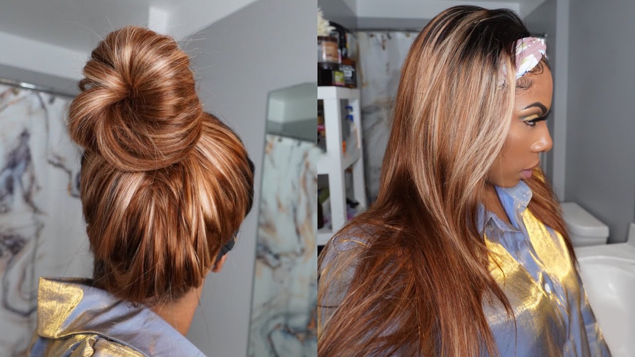 HONEY BLONDE HEADBAND WIG! PRE-COLORED, EASY TO STYLE & BEGINNER FRIENDLY! LET'S STYLE IT ft UNICE