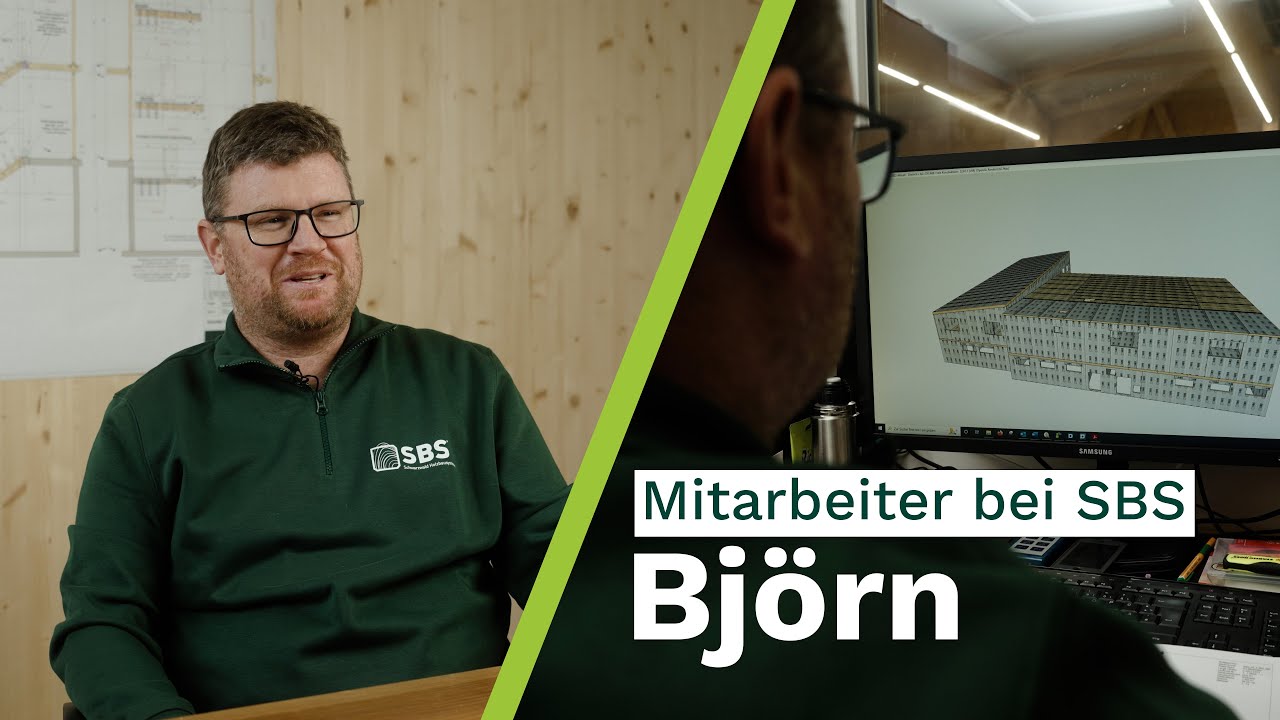 Mitarbeiter bei SBS: Arbeitsvorbereitung - Björn | Brettsperrholz Produktion