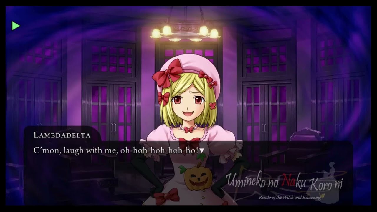 Satoko and Lambdadelta 