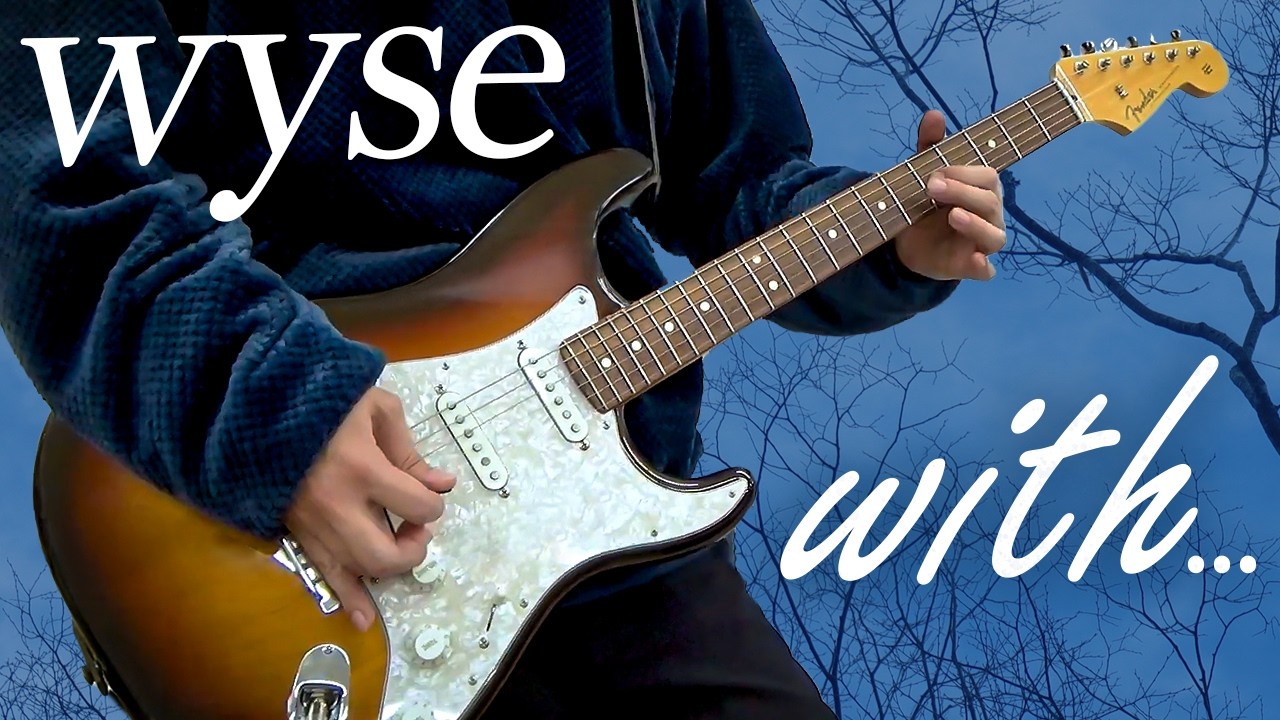 wyse「with...」のギターをFender Hybrid II Stratocasterで弾く