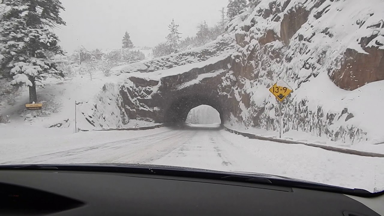 January 21, 2018 - Driving US 550 in a winter storm