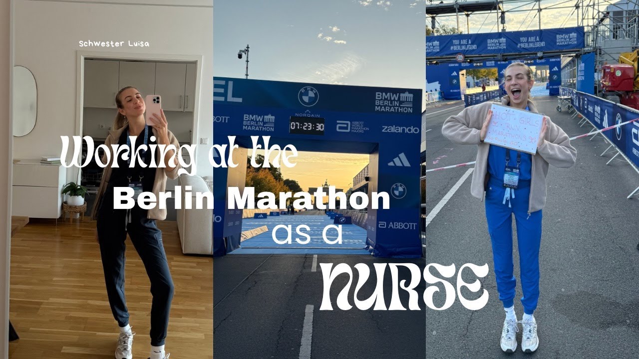 Berliner Marathon 2025: Behind the scenes as an ER nurse // Schwester Luisa
