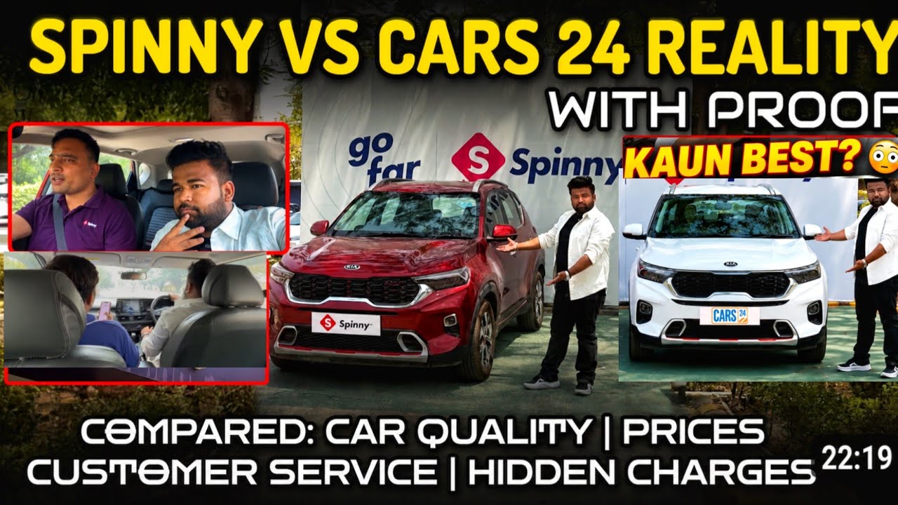 Spinny vs Cars24🔥 which is better for Used cars in Delhi, Honest review🔥2026@dvlogger41 