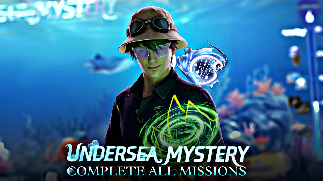 Undersea Mystery Event 🔥 All Missions Complete Easy Trick 😎