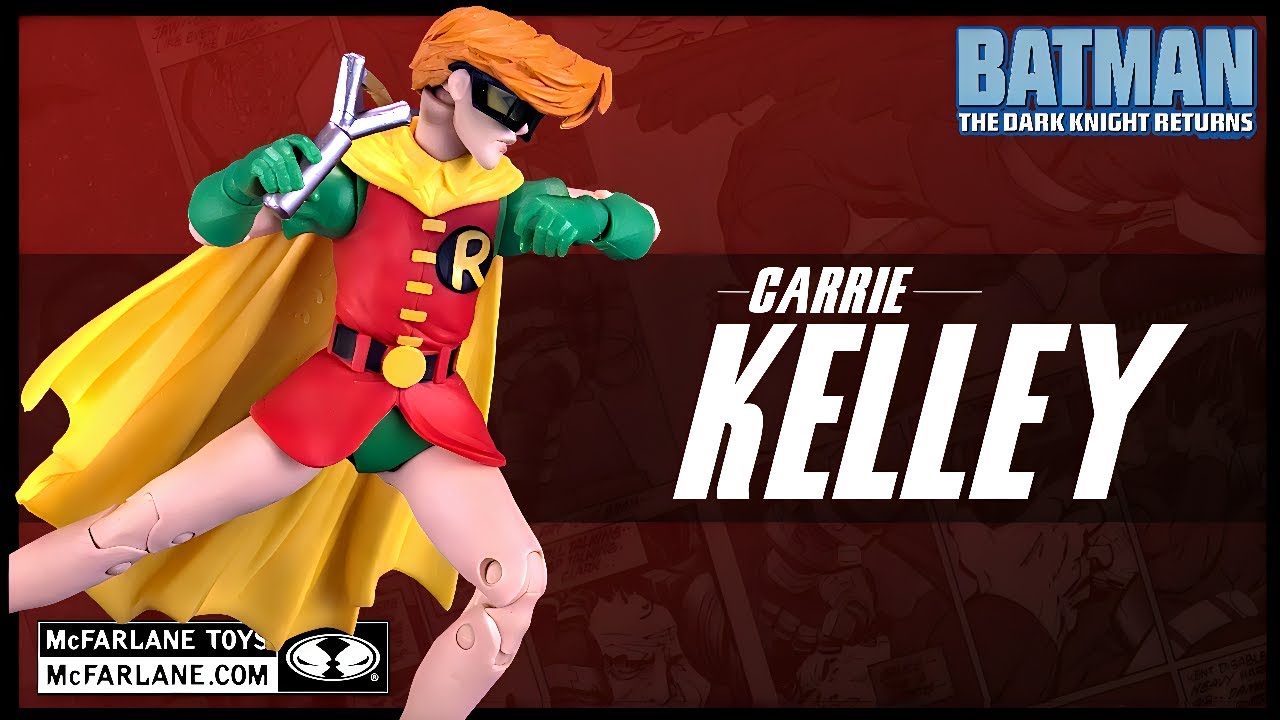 McFarlane Toys DC Multiverse The Dark Knight Returns Carrie Kelley Robin Figure @TheReviewSpot